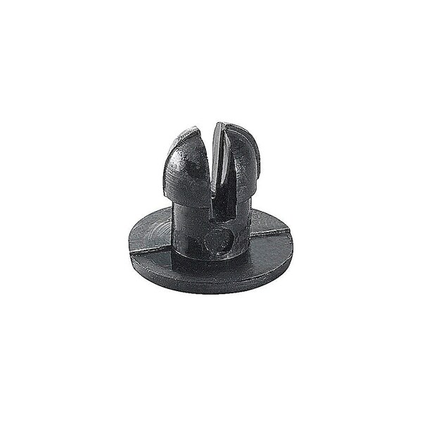 Thomas & Betts CABLE TIE STUD BUTTON, HEAT, STABILIZED BLK NYLON FOR, TEMP UP TO 105C BTNY-265-0-D